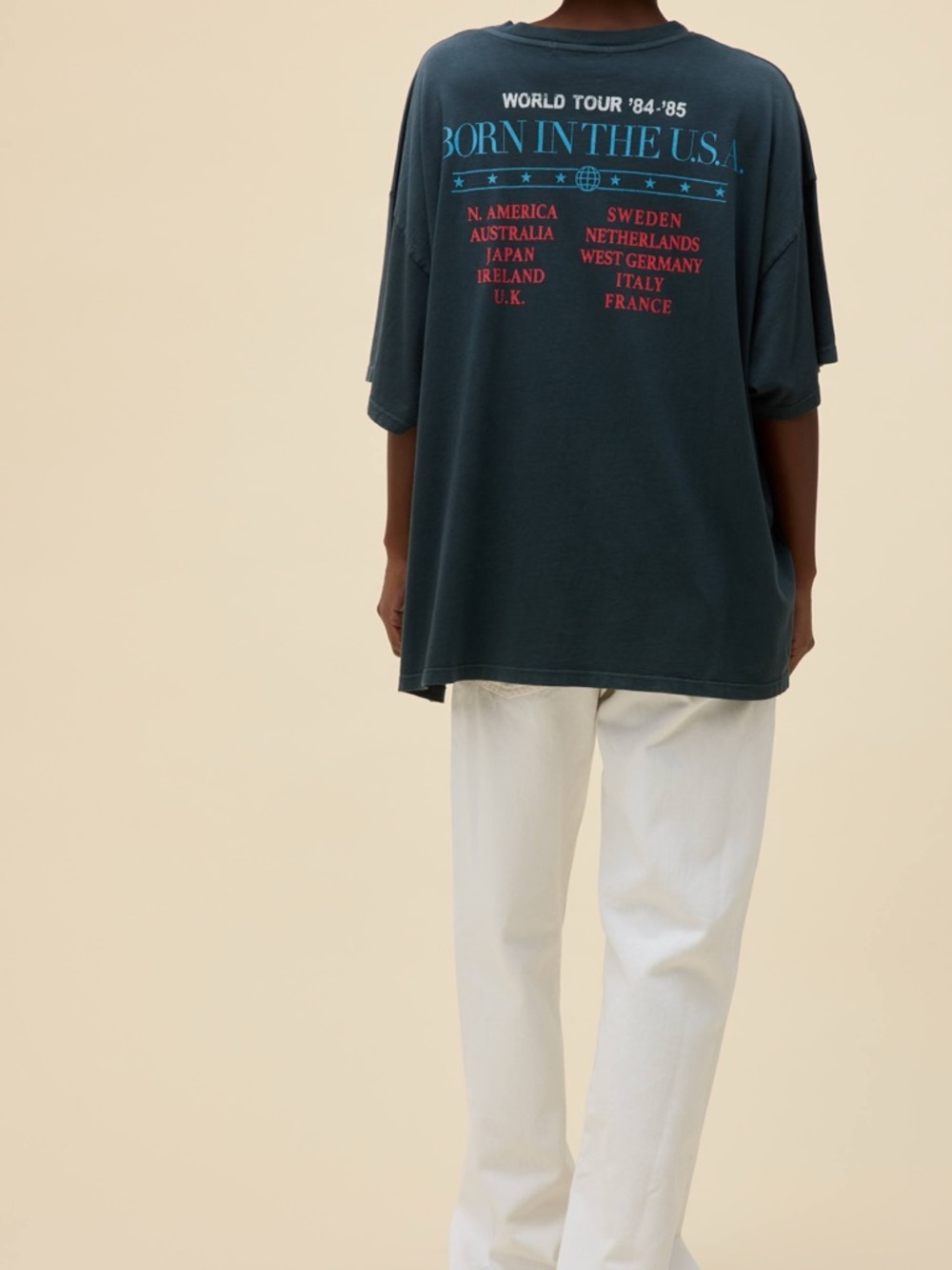 Daydreamer Bruce Springsteen American OS Tee - Picture 2 of 3